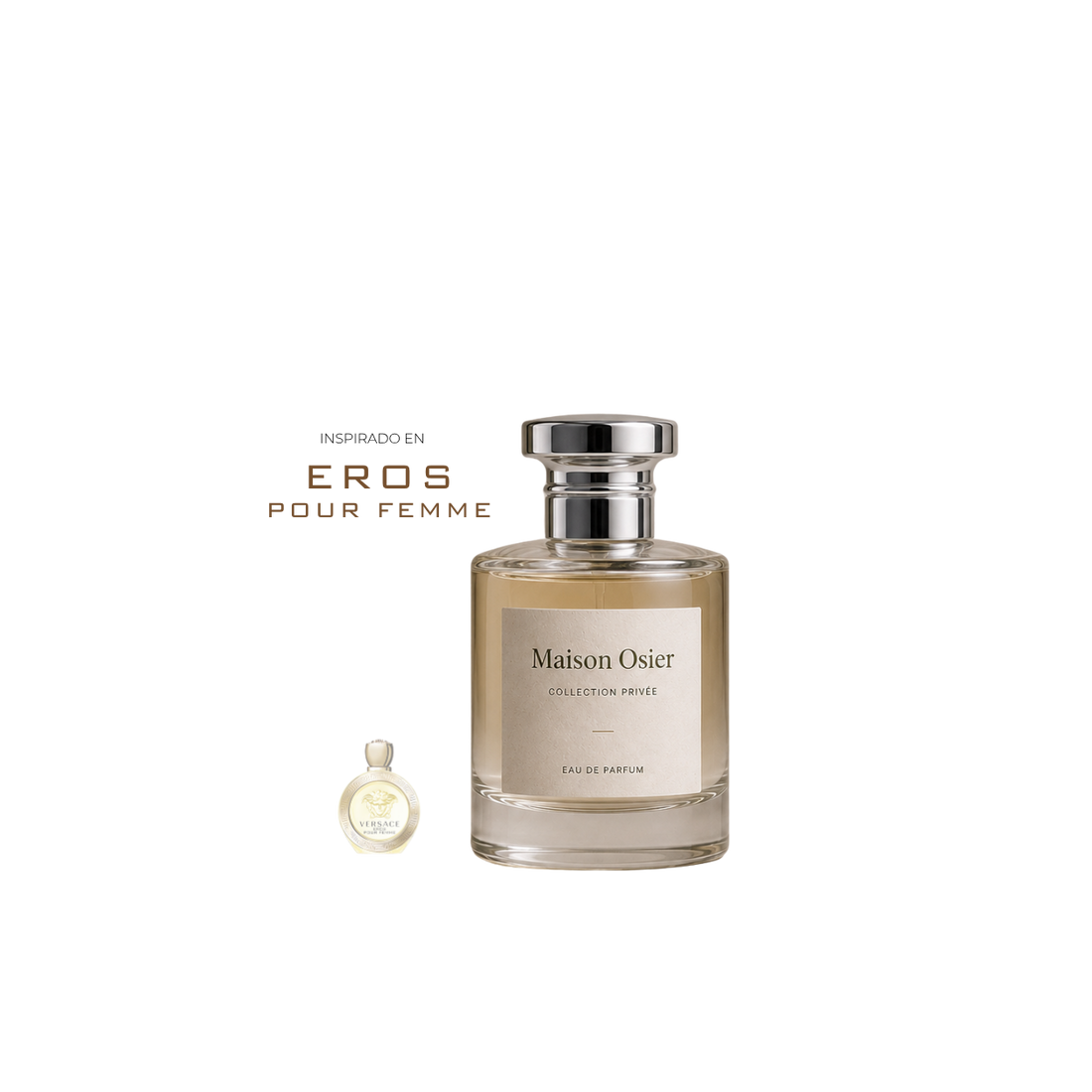 Perfume inspirado en Eros Pour Femme: descubre 12.68 de Maison D'Osier