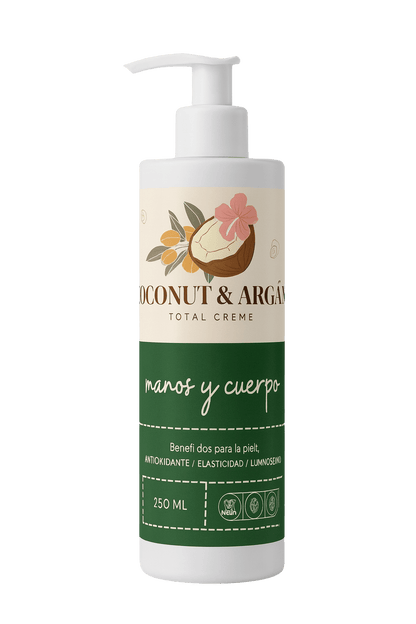 Crema Manos y Cuerpo Coconut Argán
