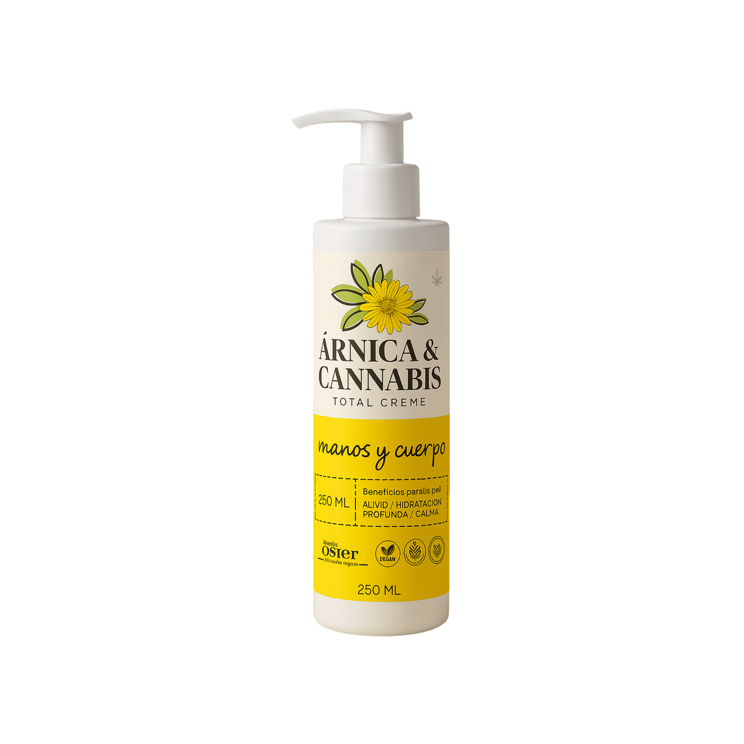 Crema Manos y Cuerpo Árnica & Cannbis