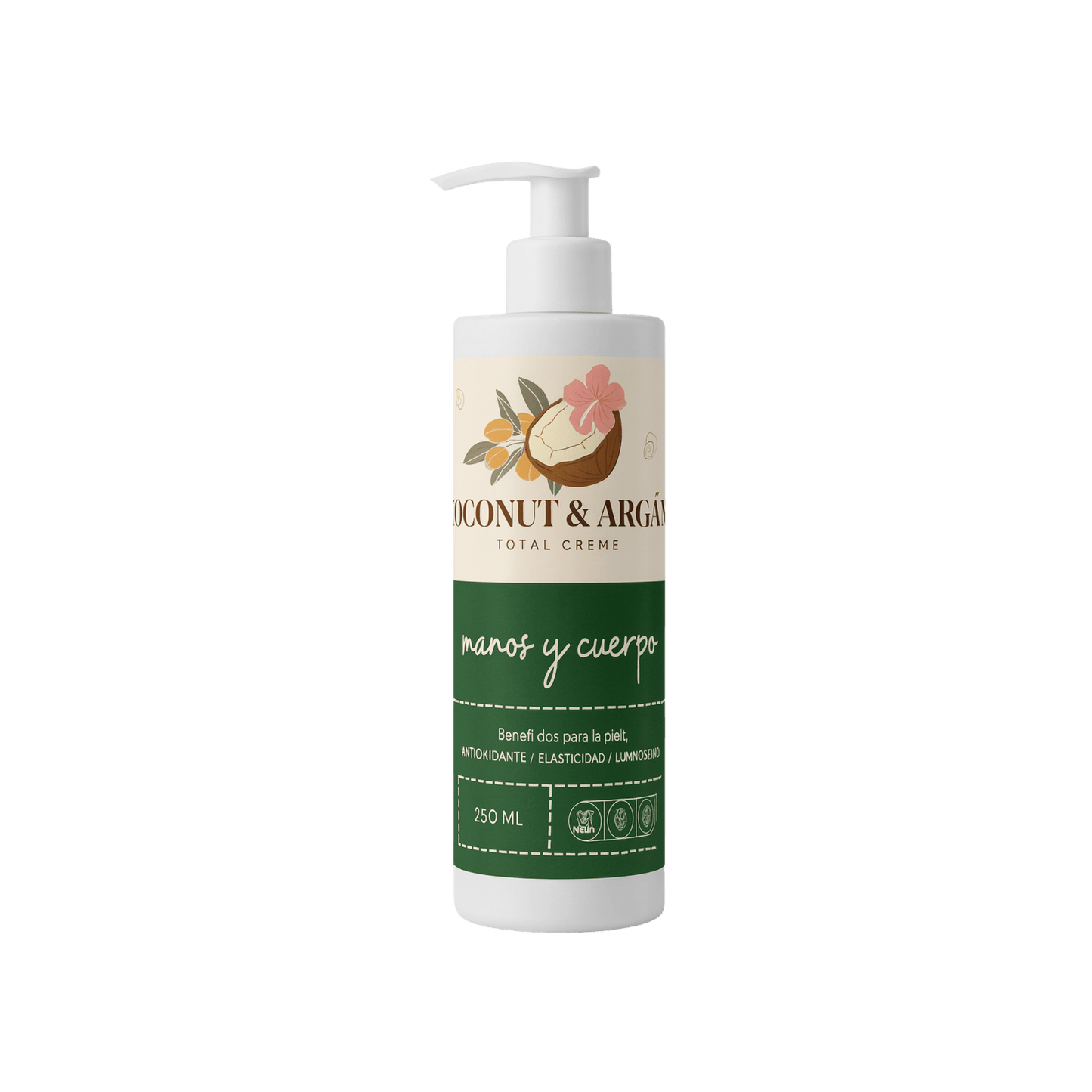 Crema Manos y Cuerpo Coconut Argán